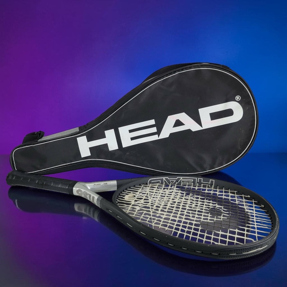 Head Ti.S6 Tennis Racquet Adult 4 1/4 Silver Good Titanium Oversized TESTED